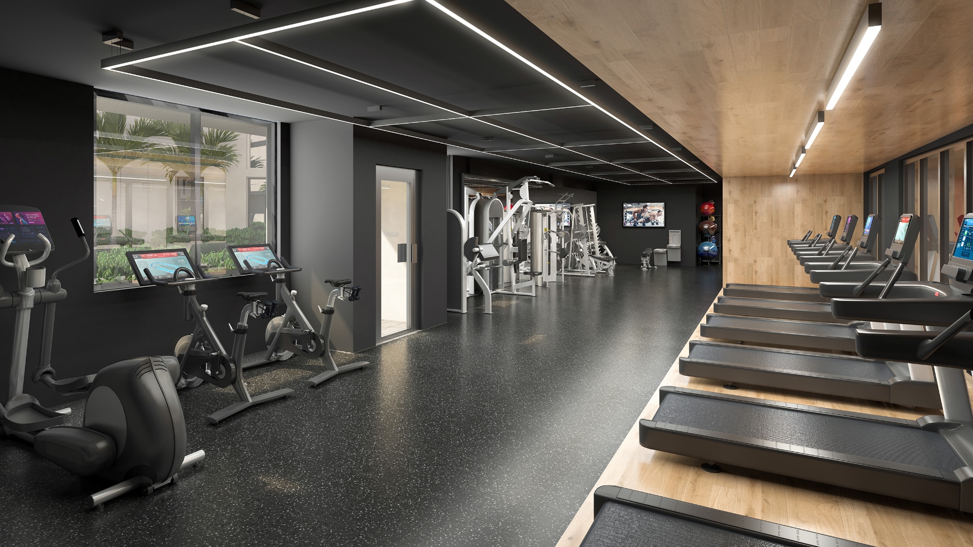 VOX Miami Phase II athletic club